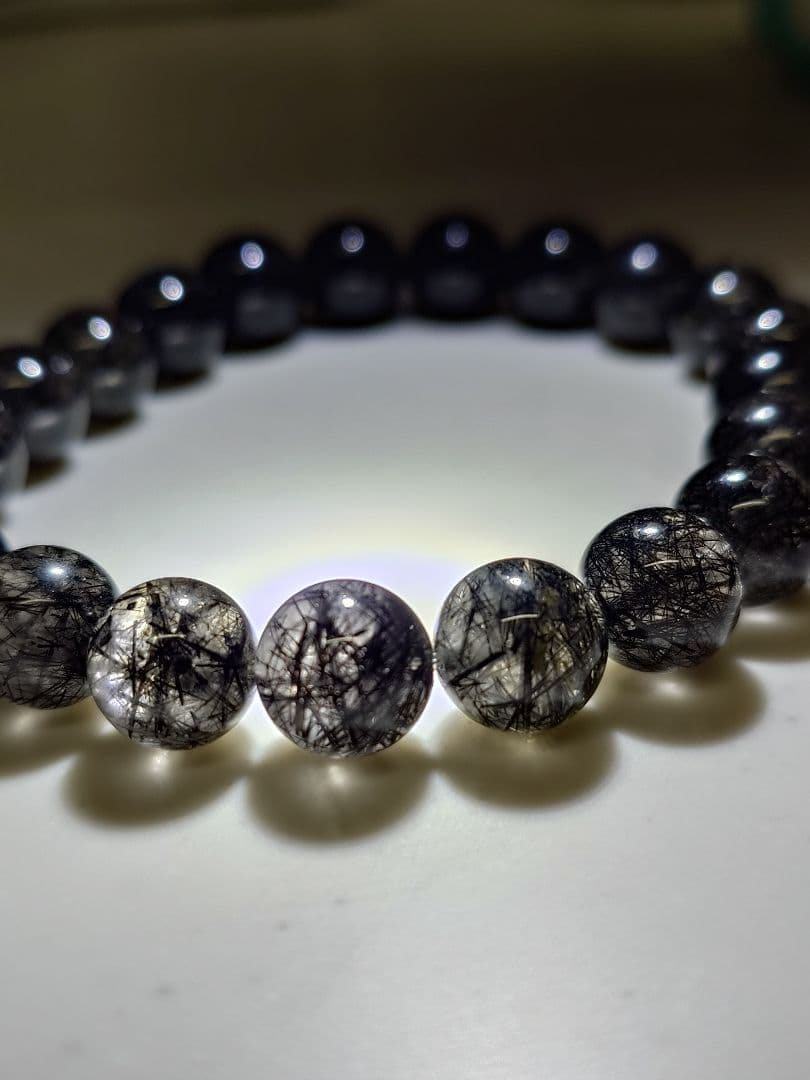 ブラックルチルブレスレット