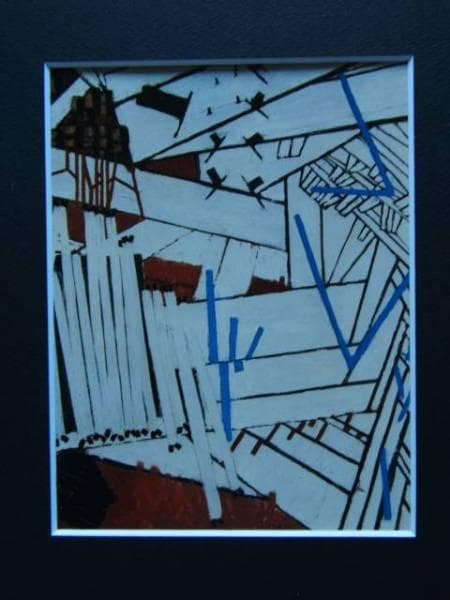 伊藤　久三郎、地表、希少な額装用画集より、美品、新品額装付