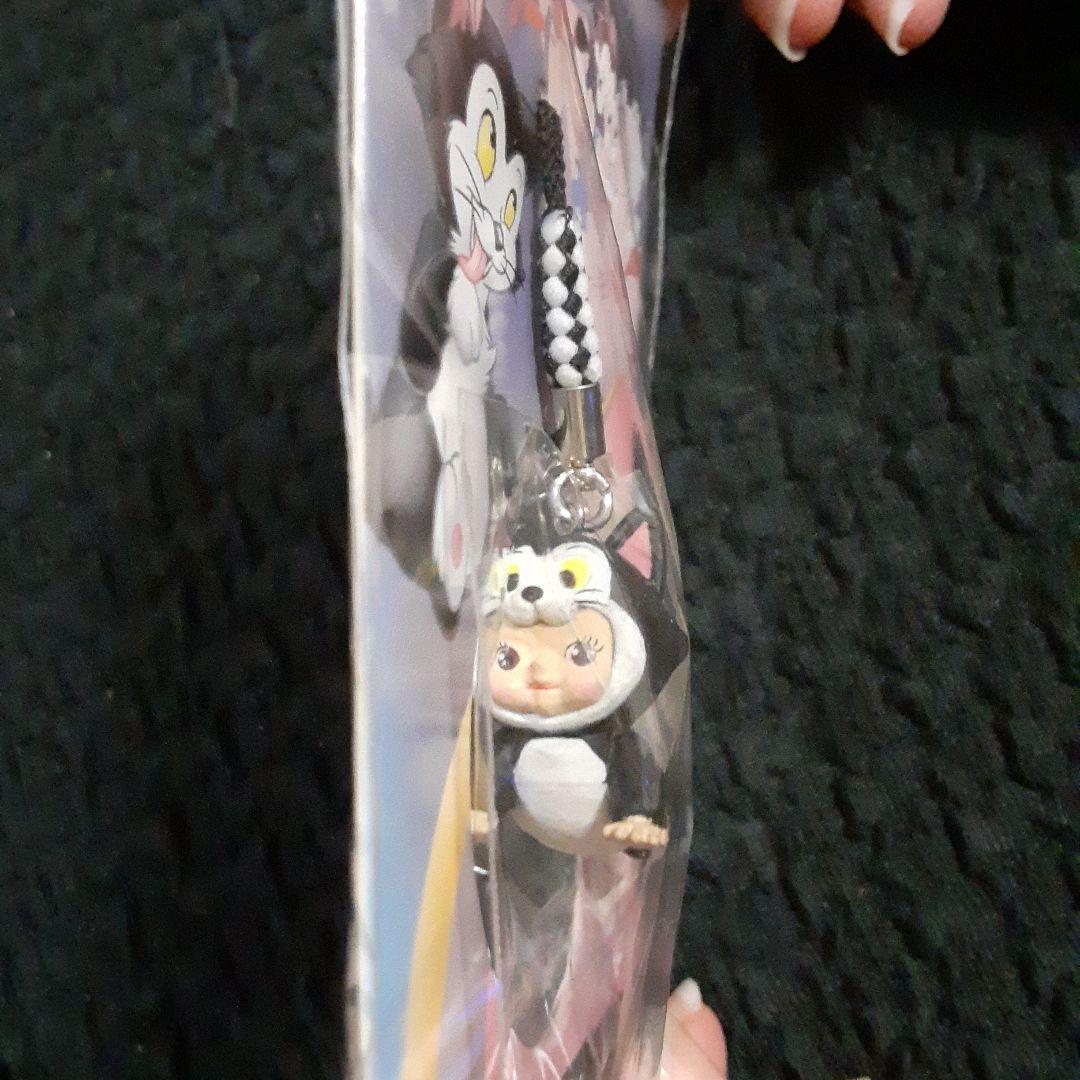 キュージョン☆ピノキオフィガロ&キューピーコラボマスコット☆根付け