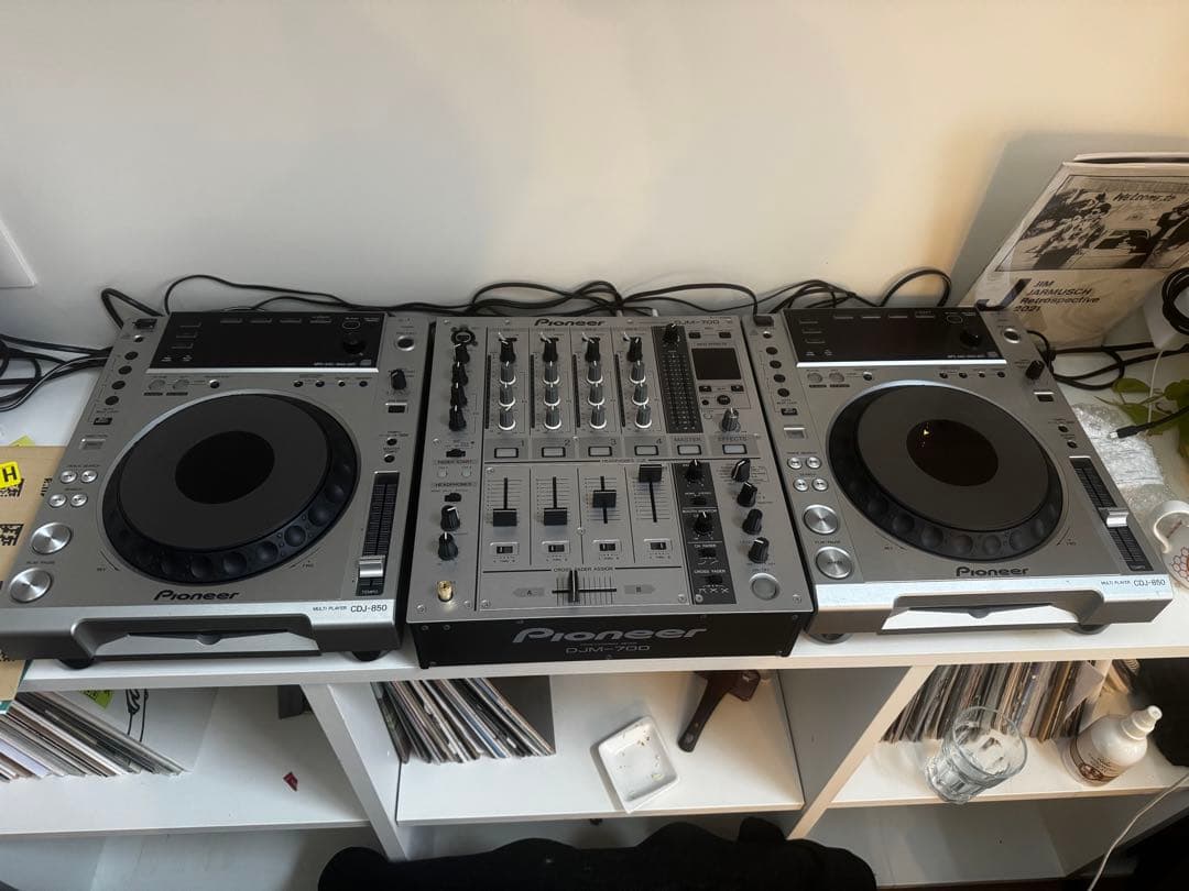 さ*ち様 Pioneer DJM-700 & 2x CDJ-850 セット