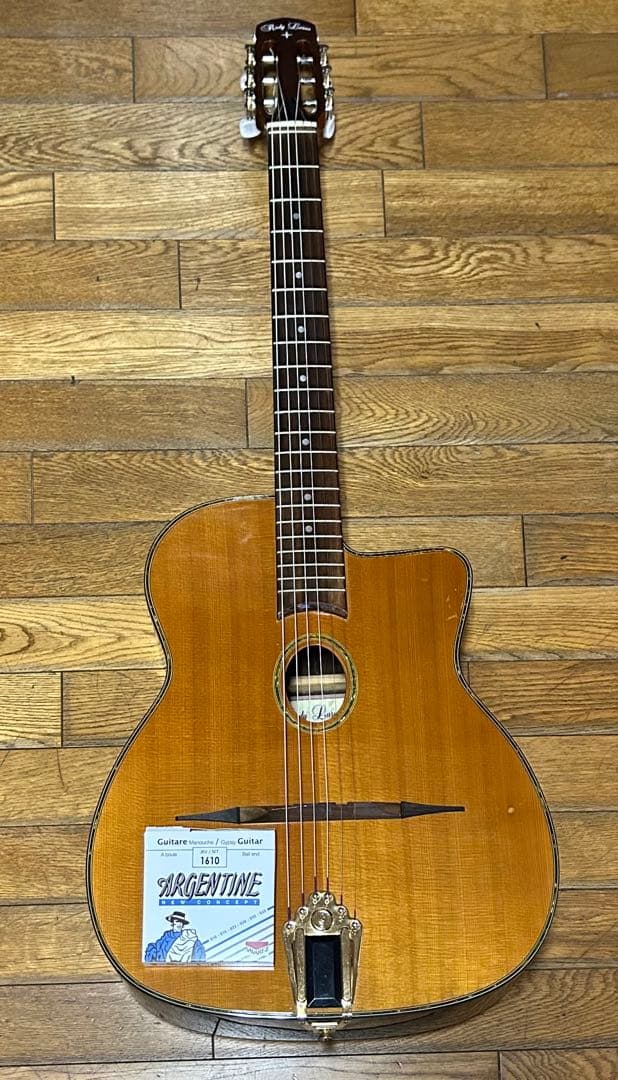 マカフェリジャズギター Rudy Larna WM 700A 弾きやすいマカフェリ