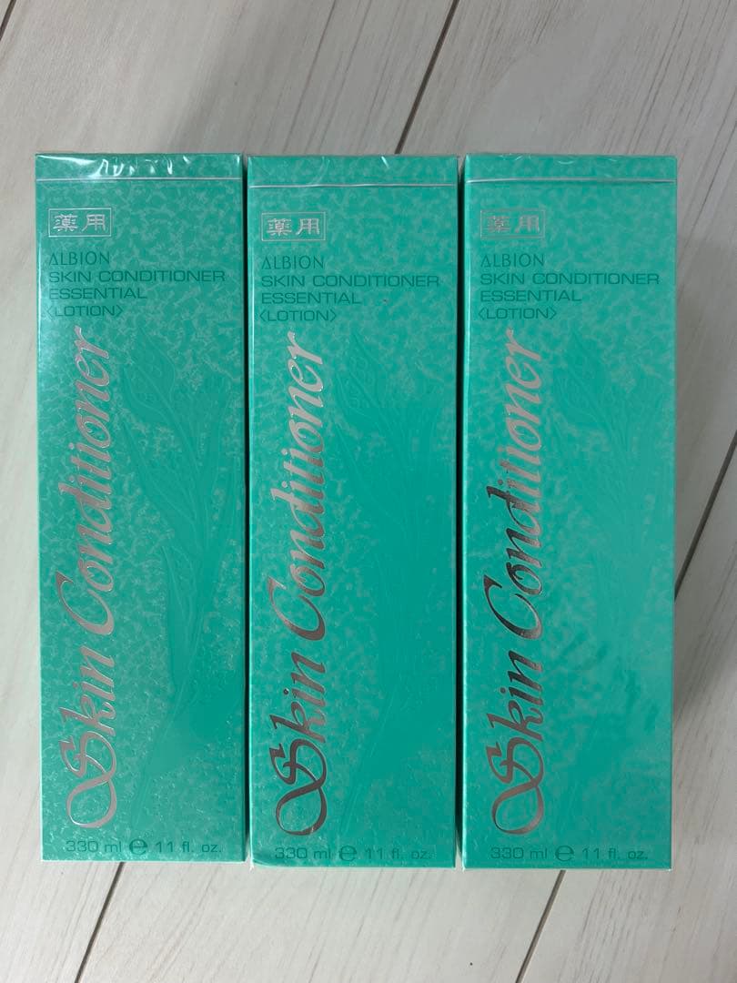 ALBION スキンコンディショナー 330ml 3本セット アルビオン 薬用スキンコンディショナー エッセンシャル N 330