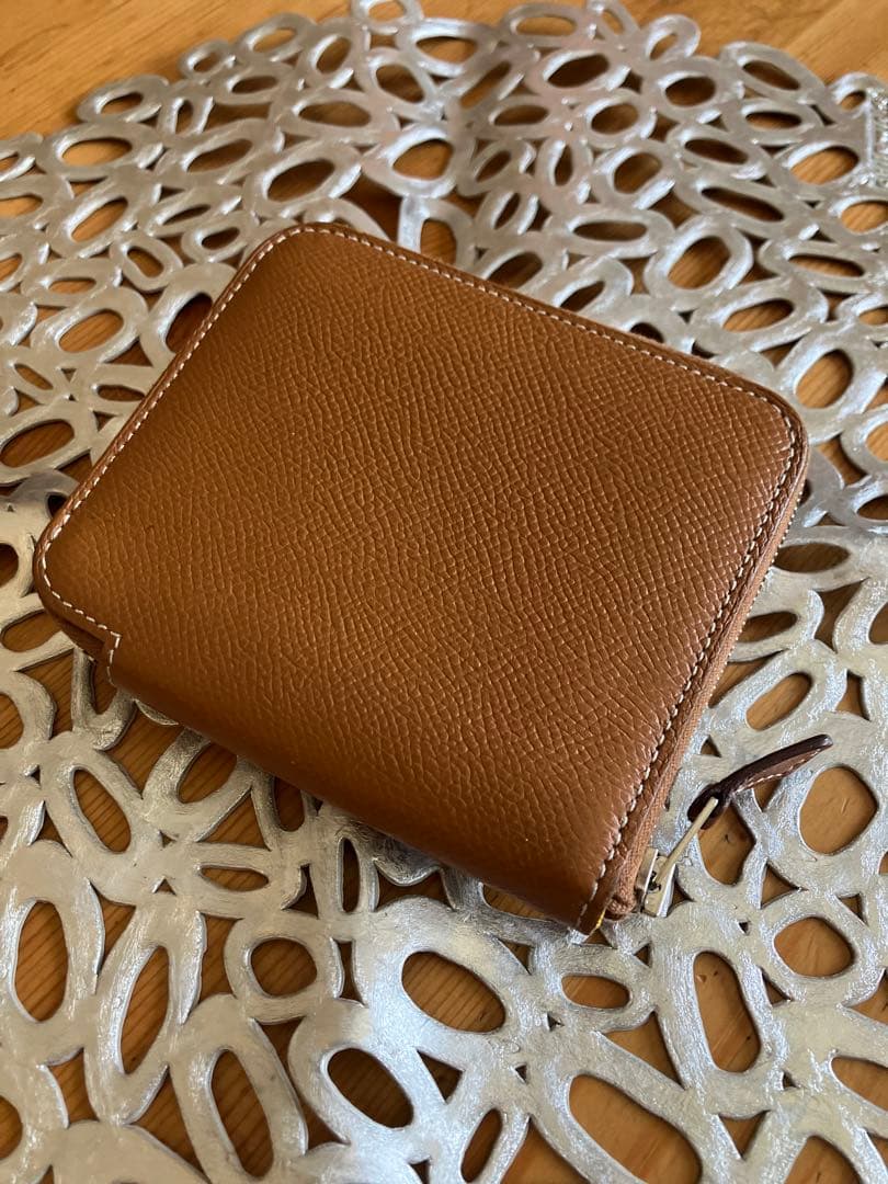 HERMÈS エルメス アザップ シルクイン コンパクト ゴールド