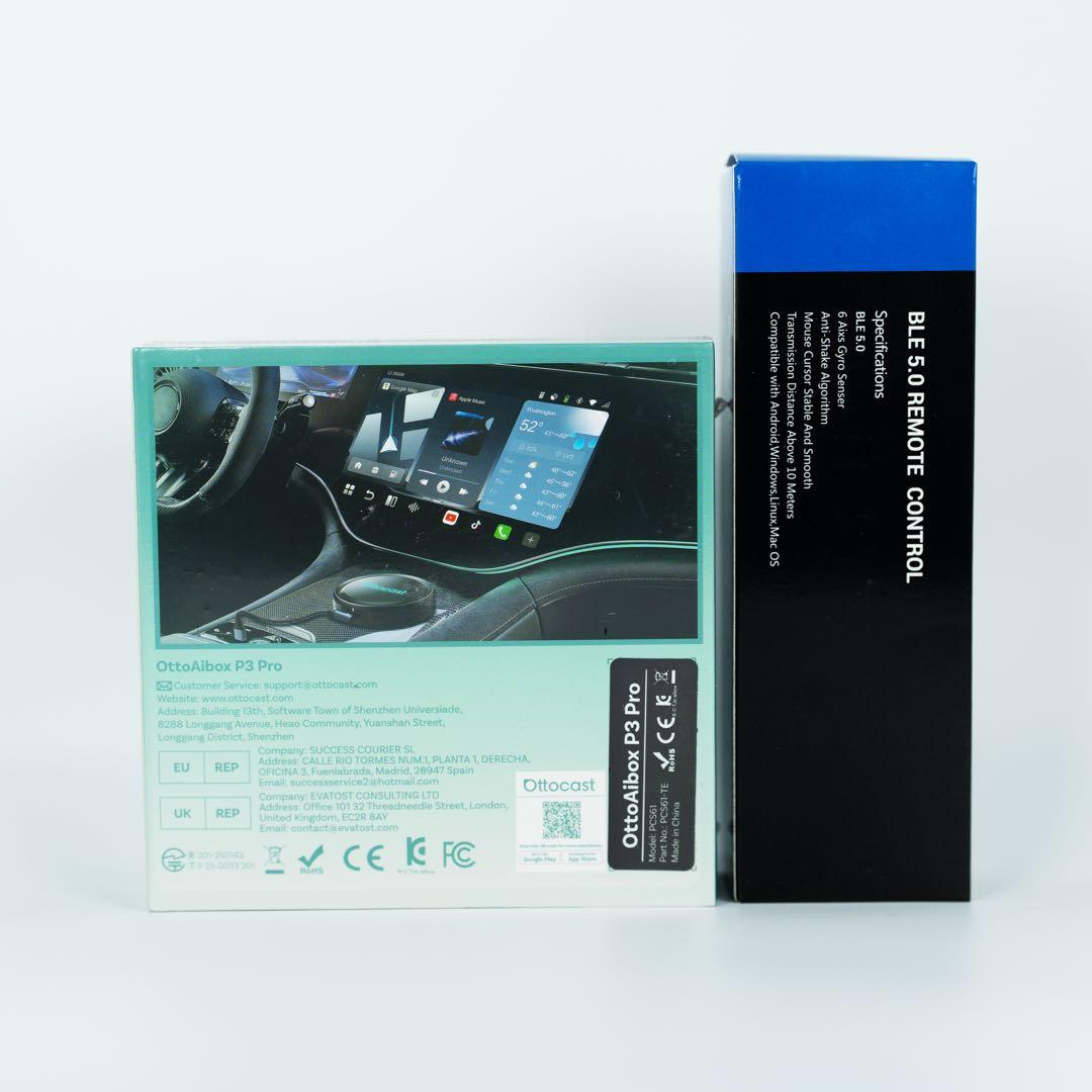 ⑦ 【新品未開封】ottocast P3 PRO オットキャスト リモコンセット