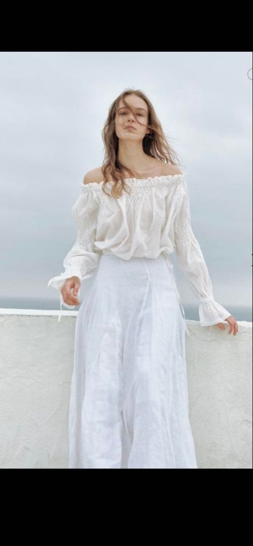 marno マーノmaria blouse マリアブラウス 丸林広奈インスタ人気