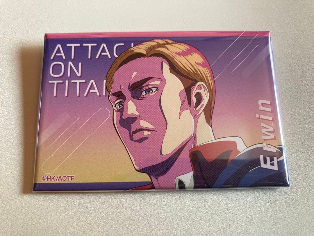 進撃の巨人 エルヴィン witstudio スクエア缶バッジ twilight - メルカリ