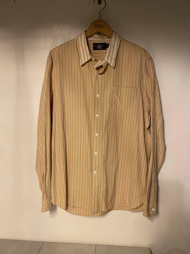 RRL ダブルアールエル ヴィンテージ ストライプシャツ ラルフローレン