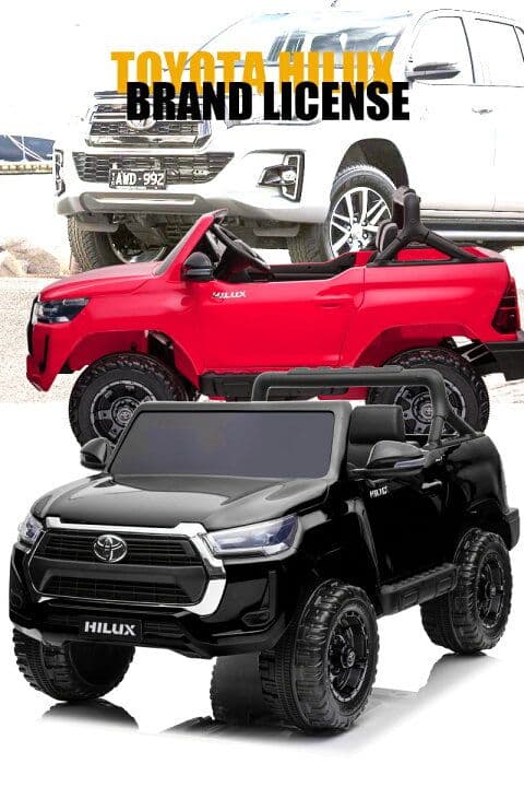 乗用玩具 乗用ラジコン トヨタ ハイラックス 　※シャンク品　手渡し取引き