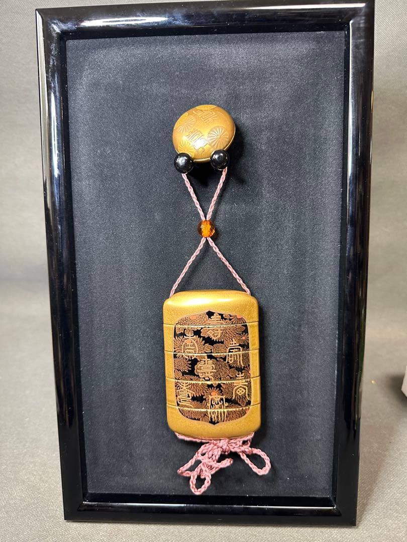 蒔絵　印籠　漆器　古美術品　 細密細工　骨董　アンティーク　彫刻 工芸品 印籠 蒔絵・十六羅漢図 印籠 | 【骨董品買取】日本全国対応・老舗骨董