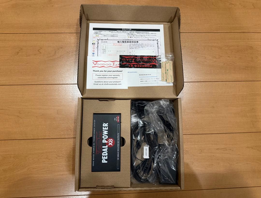 VOODOO LAB ( ブードゥーラボ ) Pedal Power X8 Pedal_Power_X8_ftont_3b50e7db3