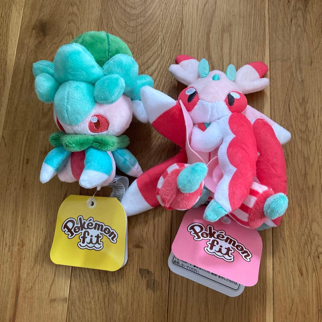 ポケモンfit ぬいぐるみ カリキリ ラランテス セット - メルカリ
