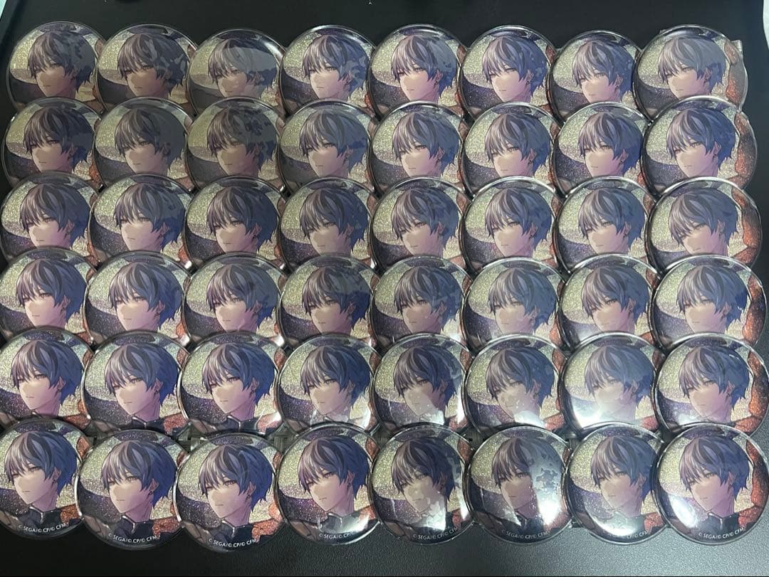 青柳冬弥 缶バッジ 28c 42個
