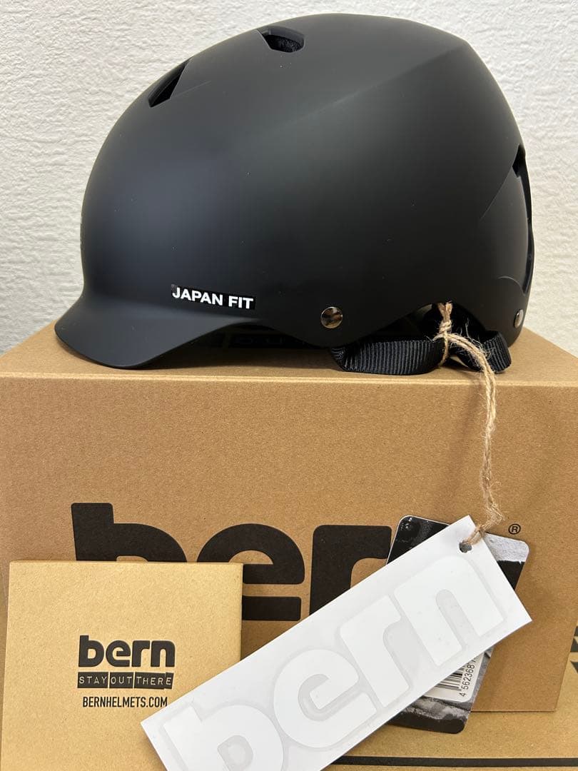 【新品未使用】bern バーン ヘルメット ブラック XXL bern バーン 自転車 ヘルメット おしゃれ 大人 自転車用ヘルメット
