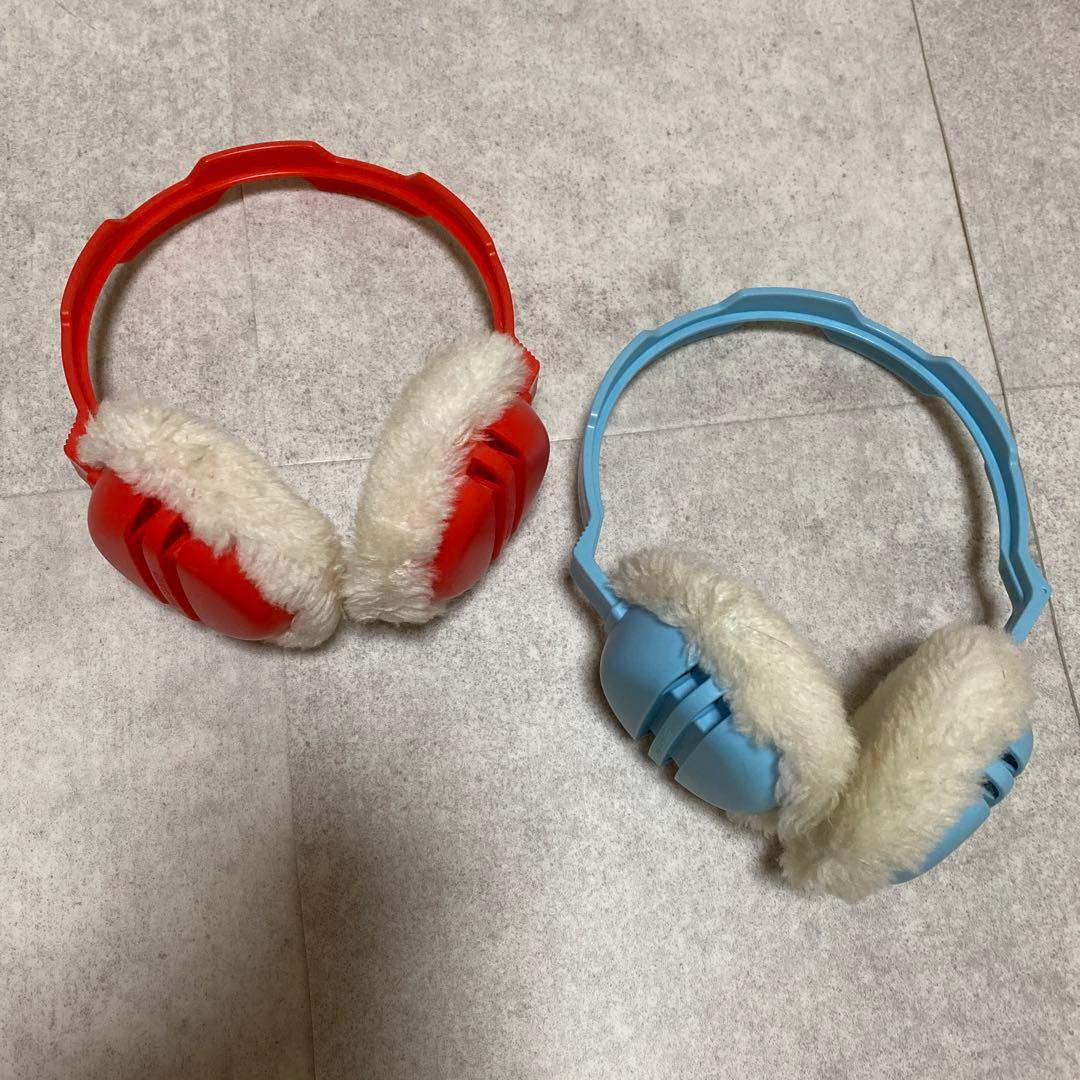 昭和レトロ 耳あて 2個セット - メルカリ