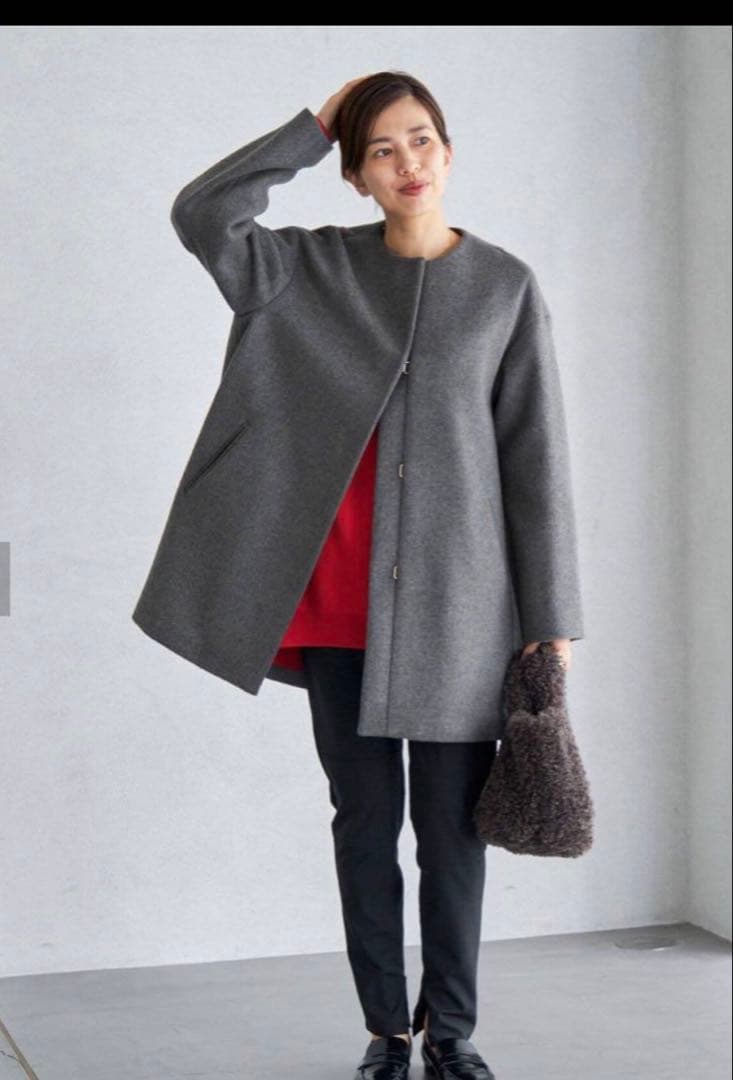 2024 IENA シャルムビーバーAラインコート 36 - メルカリ