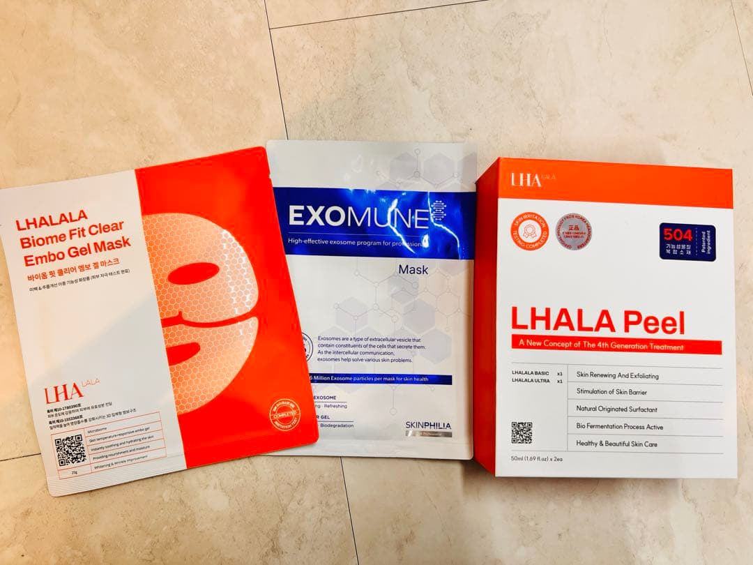 美容液 LHALA Peel 50ml x 2