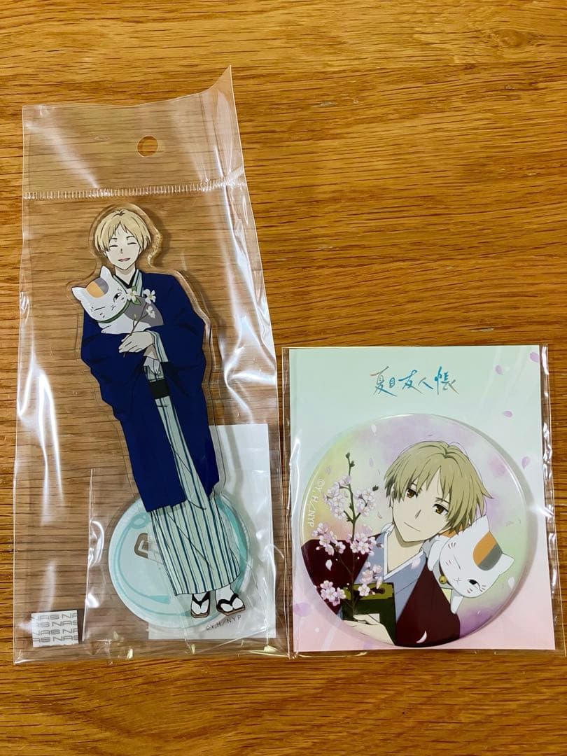 夏目友人帳 京まふ 夏目貴志 アクスタ 缶バッジ セット 和装 - メルカリ