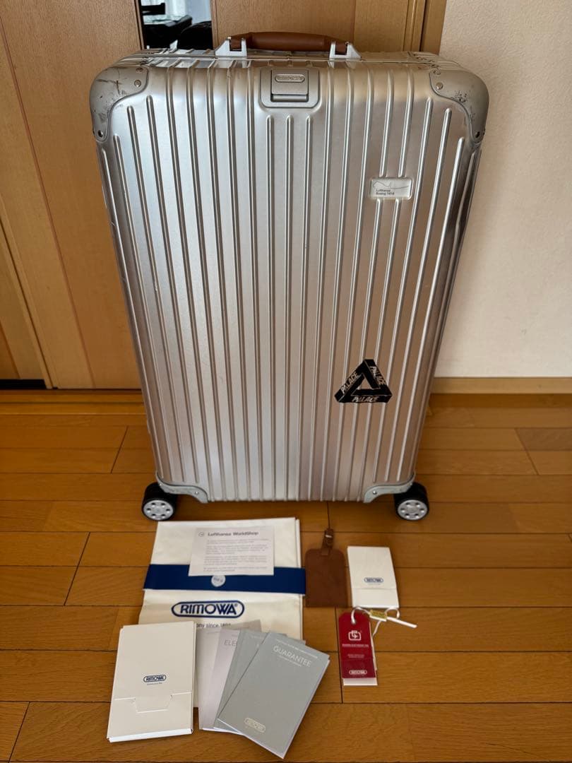 リモワ製限定品　ルフトハンザボーイング747-8 85L 電子タグ付きモデル