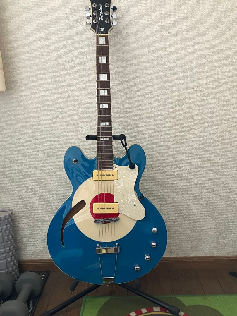 ジャンク品Waterstone Meaden ターゲットマーク セミアコMod