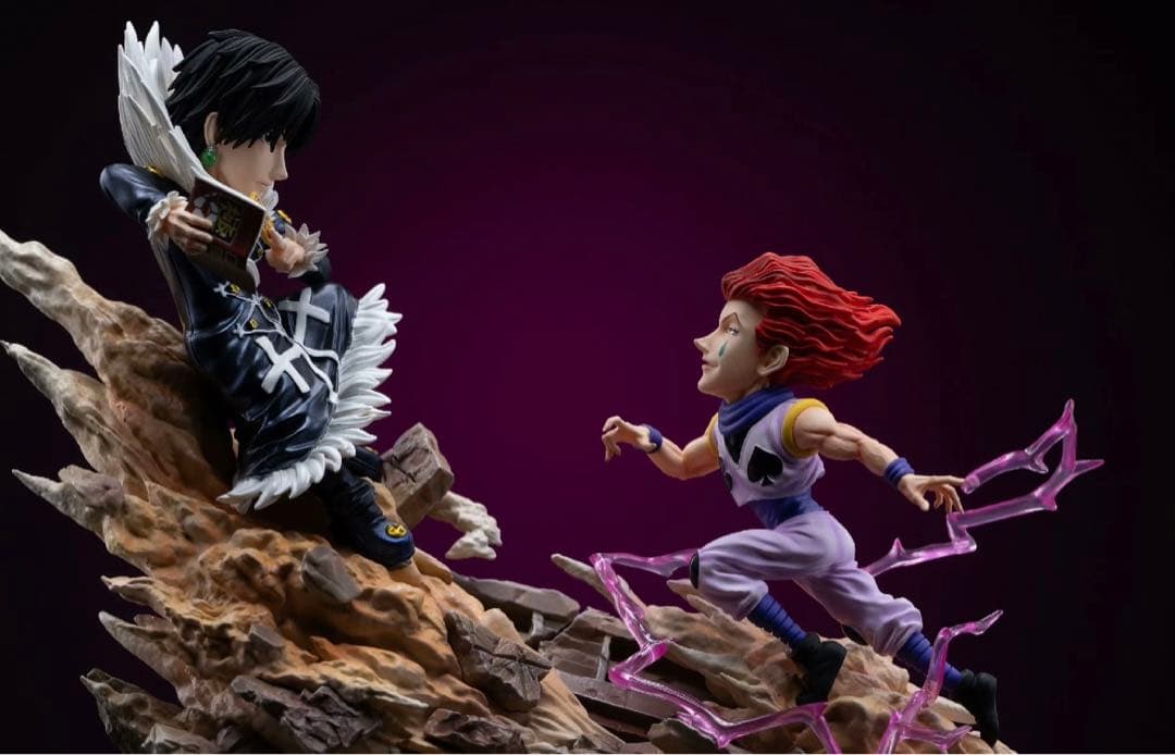 ハンター×ハンター 特典付き ヒソカ クロロ フィギュア ガレージキット