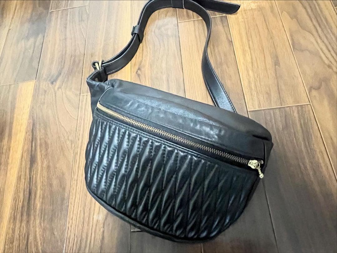 バッグ BACK DROP Leathers DIA WAISTBAG