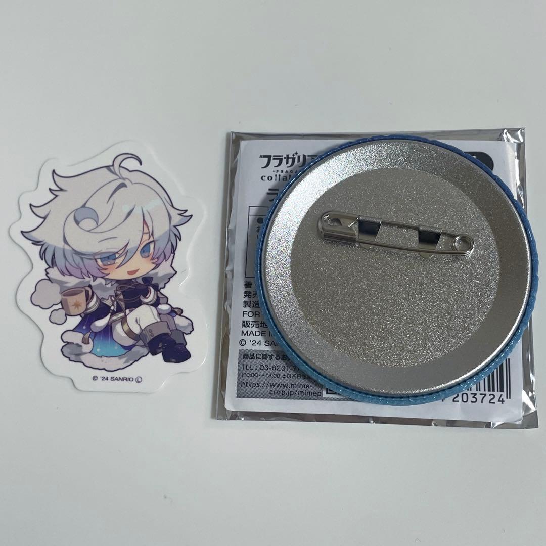 フラガリアメモリーズ シエロモート 缶バッジ シナモン コラボカフェ