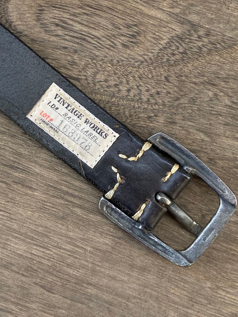 Vintage Works ヴィンテージワークス DH5536 牛革ベルト黒