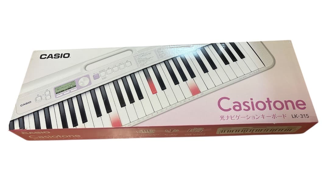 CASIO　カシオ　キーボード　LK-315　61鍵盤　光ナビゲーション CASIO（カシオ） 光ナビゲーションキーボード LK-315 61鍵盤 鍵盤が