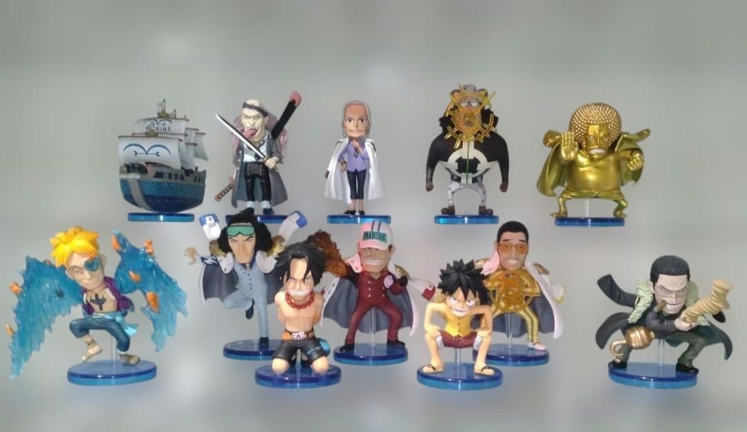 ワンピース　ワールドコレクタブルフィギュア　マリンフォード　1 2 全12体