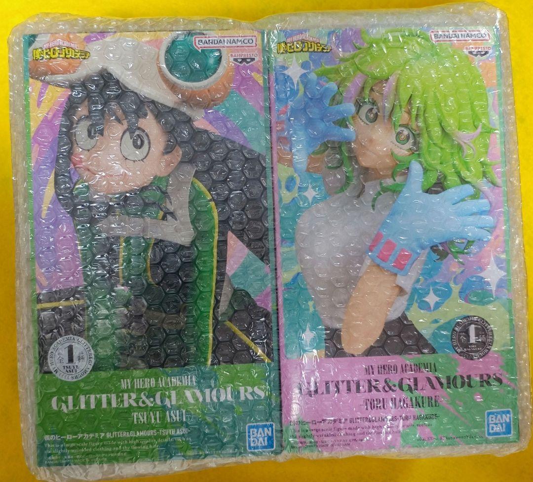 ヒロアカ 葉隠透 蛙吹梅 GLITTER&GLAMOURS フィギュア - メルカリ