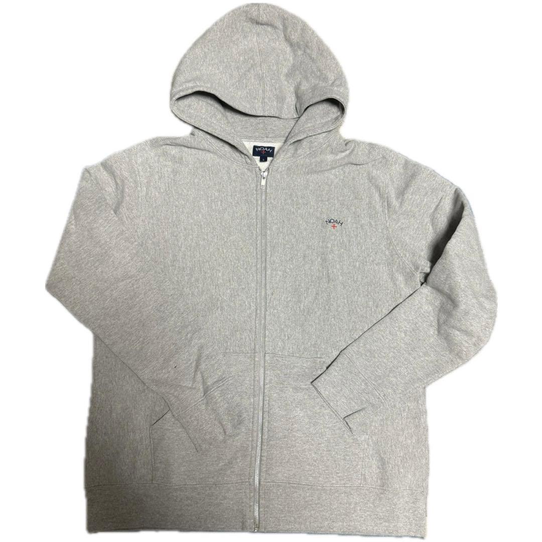 noah グレー パーカー フーディ ジップアップパーカー Heavyweight Zip-Up Hoodie（パーカー）｜NOAH（ノア）の通販