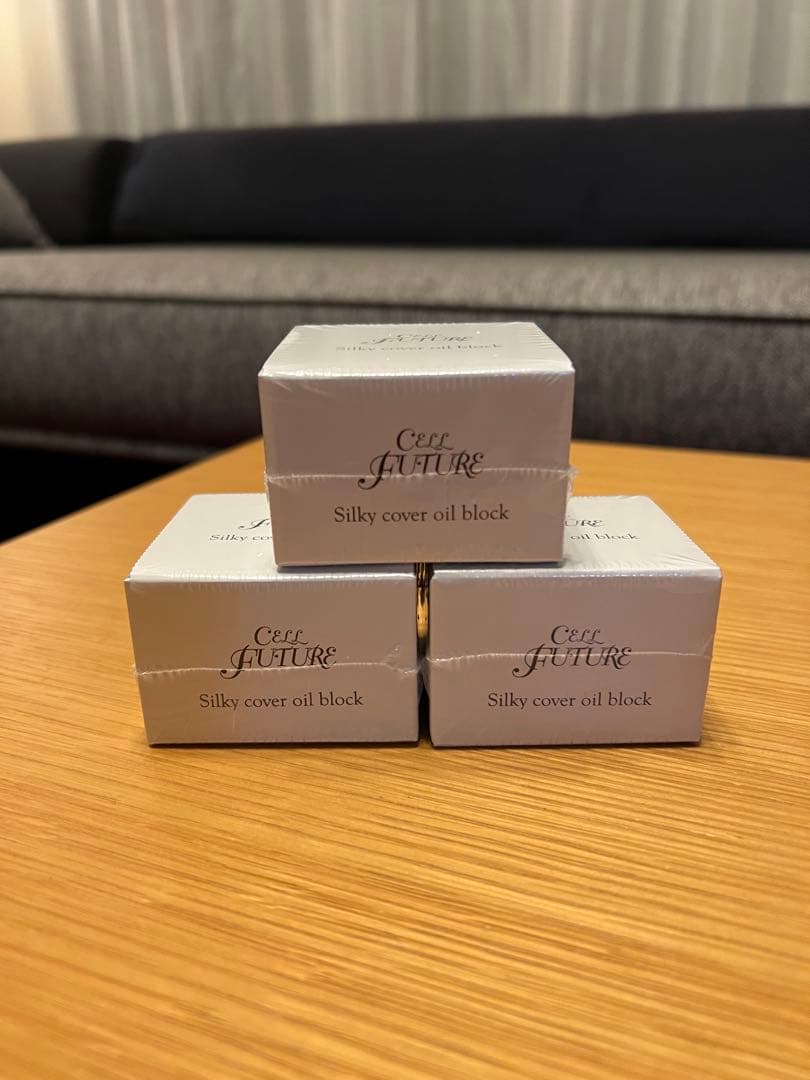 セルフューチャー シルキー カバー オイルブロック 28g 3個セット