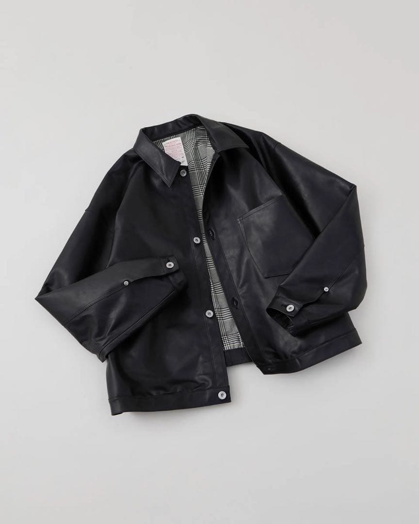 最終価格！NICENESS GUNN OILED LEATHER TRUCKER NICENESS] -GUNN (OILED LEATHER TRUCKER JACKET) #niceness