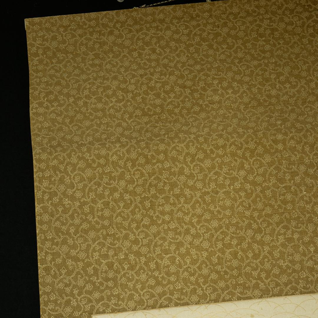 掛軸-1699 清水寺 大西良慶 山水画賛 絹本 松本大圓識箱 - メルカリ