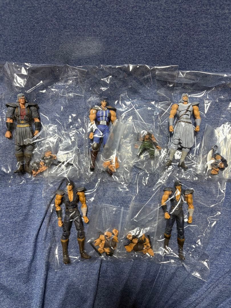 北斗の拳　リボルテック　フィギュア　5体