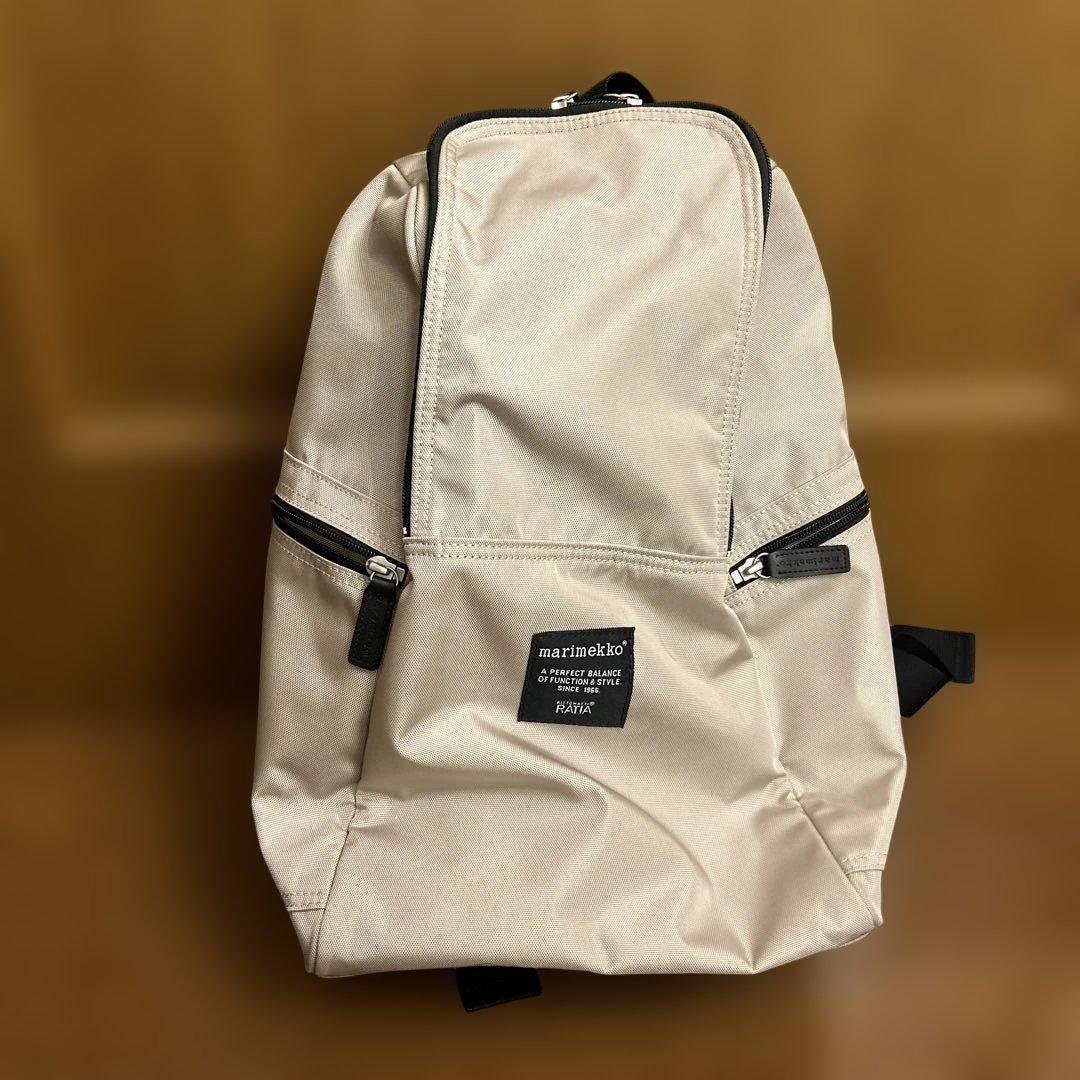 marimekko ベージュ バックパック