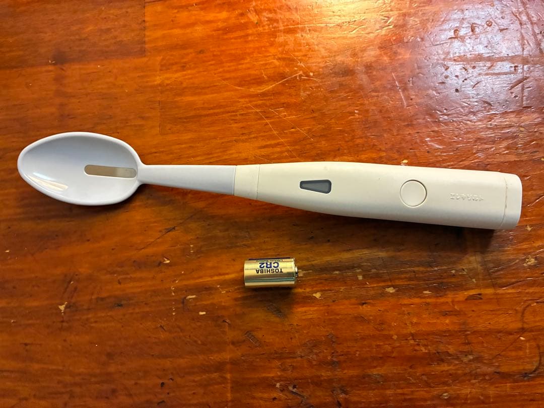 高血圧の方必見．塩分調整．エレキソルト スプーン ES-5001 電気の力で塩味増強 「エレキソルトスプーン」発売 キリンの新事業