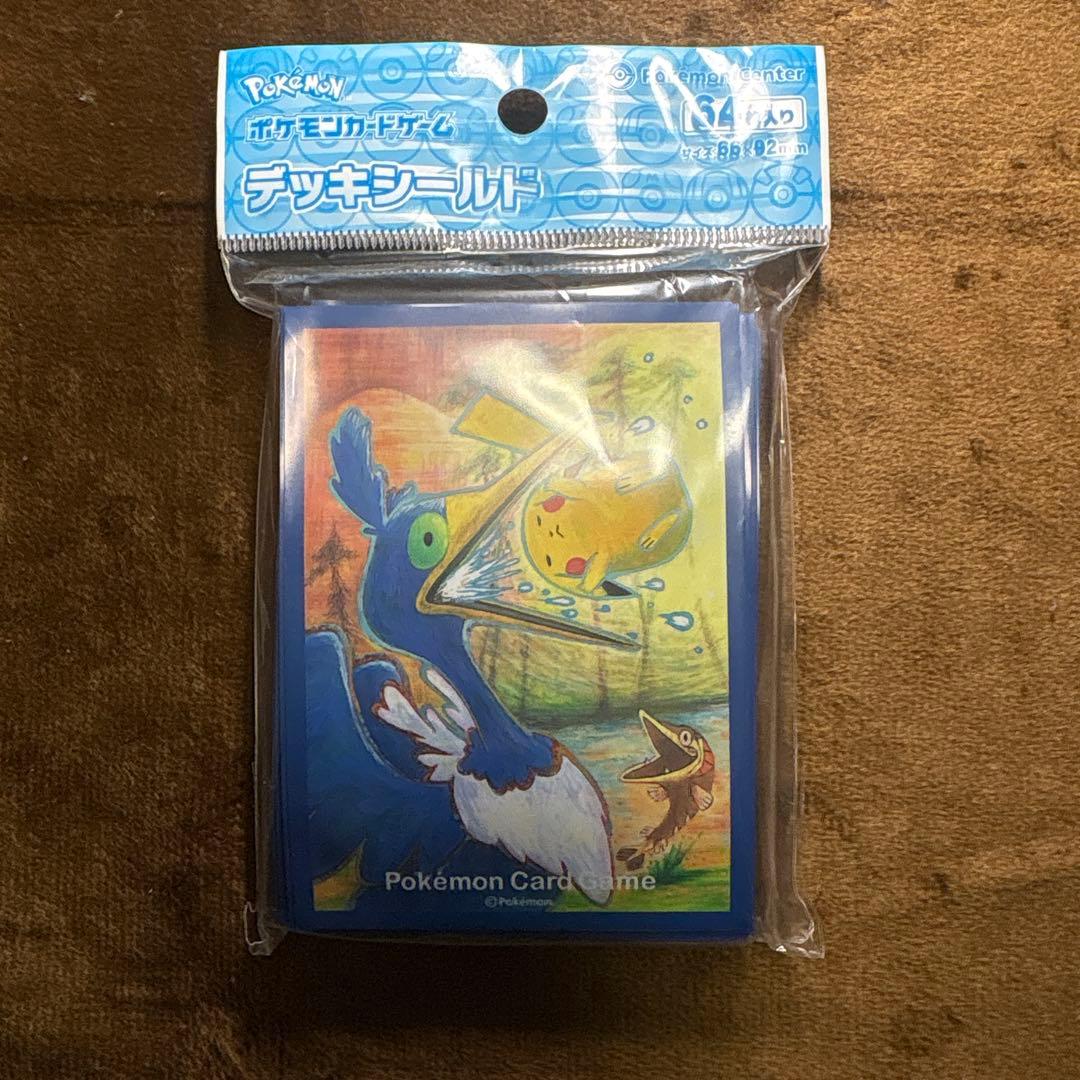 【未開封】ウッウ　ピカチュウポケモンカードゲーム デッキシールド 64枚入り
