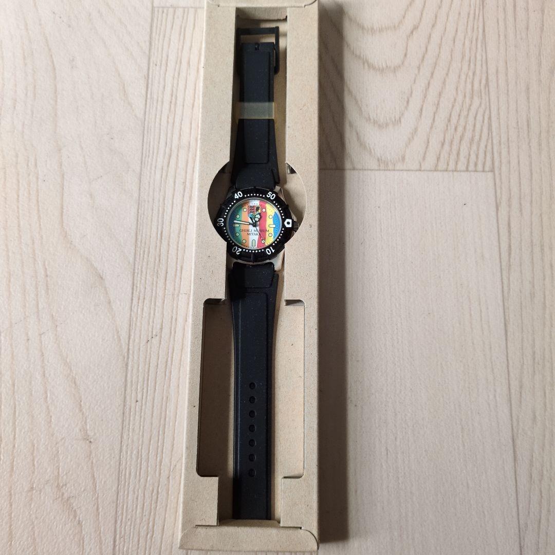 ジブリ　MDG-SE-0001 ブラックデジタル腕時計