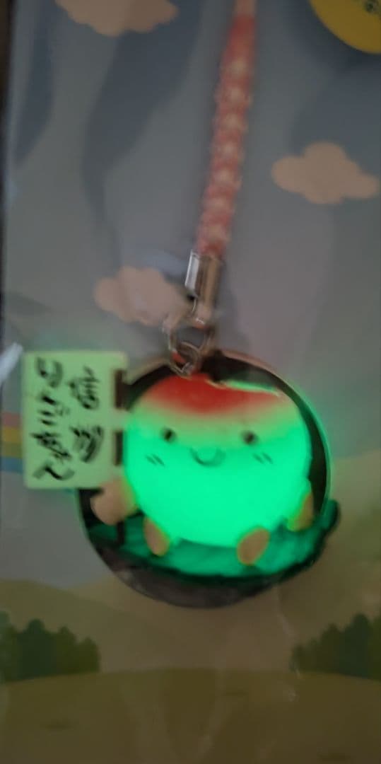 平成レトロ 蓄光 ストラップ 信州りんごちゃん ご当地 信州限定 - メルカリ