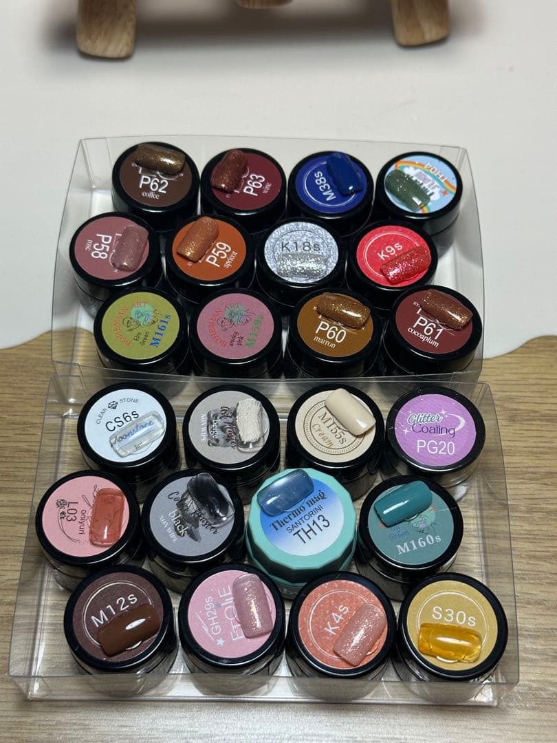 Mirageカラージェル72色セット