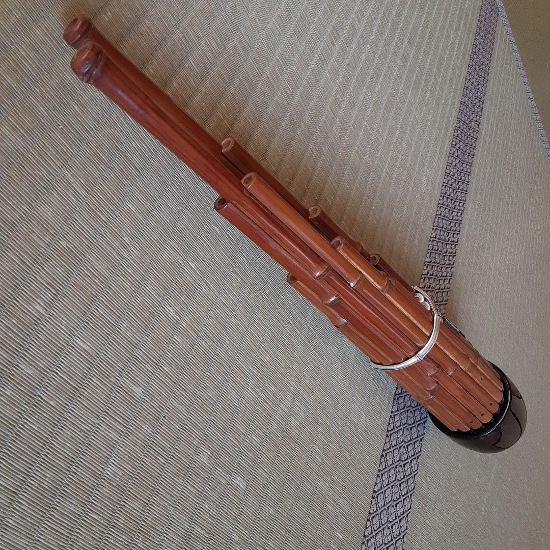 雅楽 笙 鳳笙 本煤竹 本節 - メルカリ