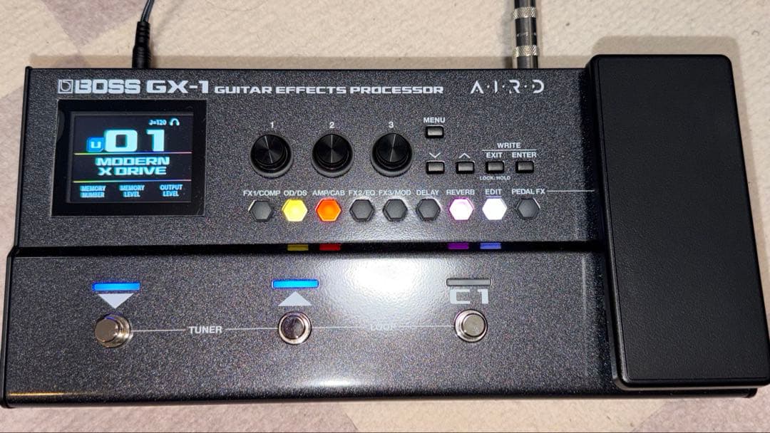 美品 BOSS GX-1／未使用に近い／付属品完備 - メルカリ