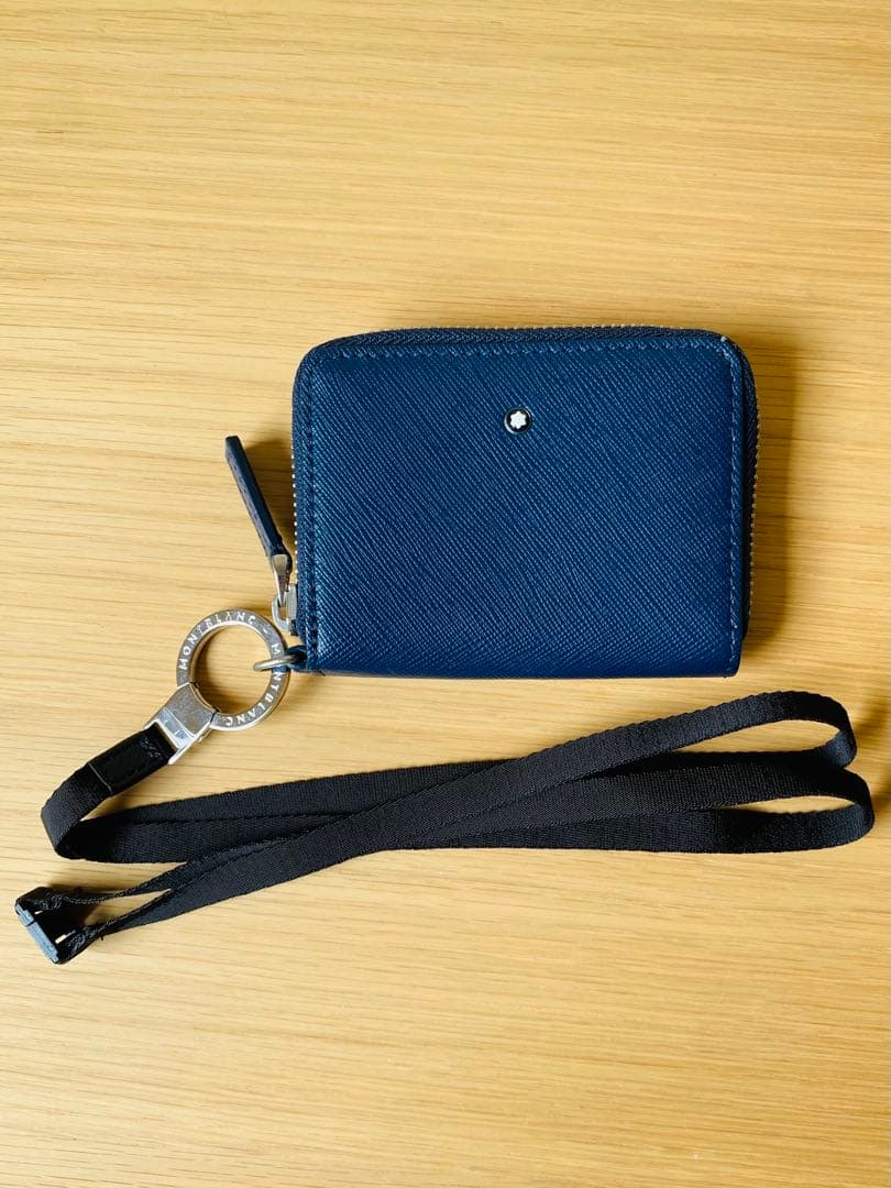 MONTBLANC モンブラン　ネイビー パスケース・カードケース