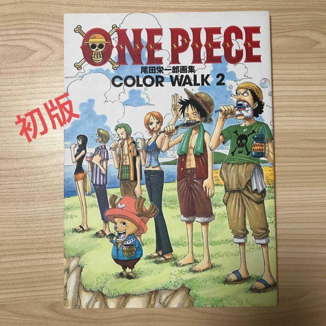 送料込】【ポスト投函】ワンピース color walk : 尾田栄一郎画集 2
