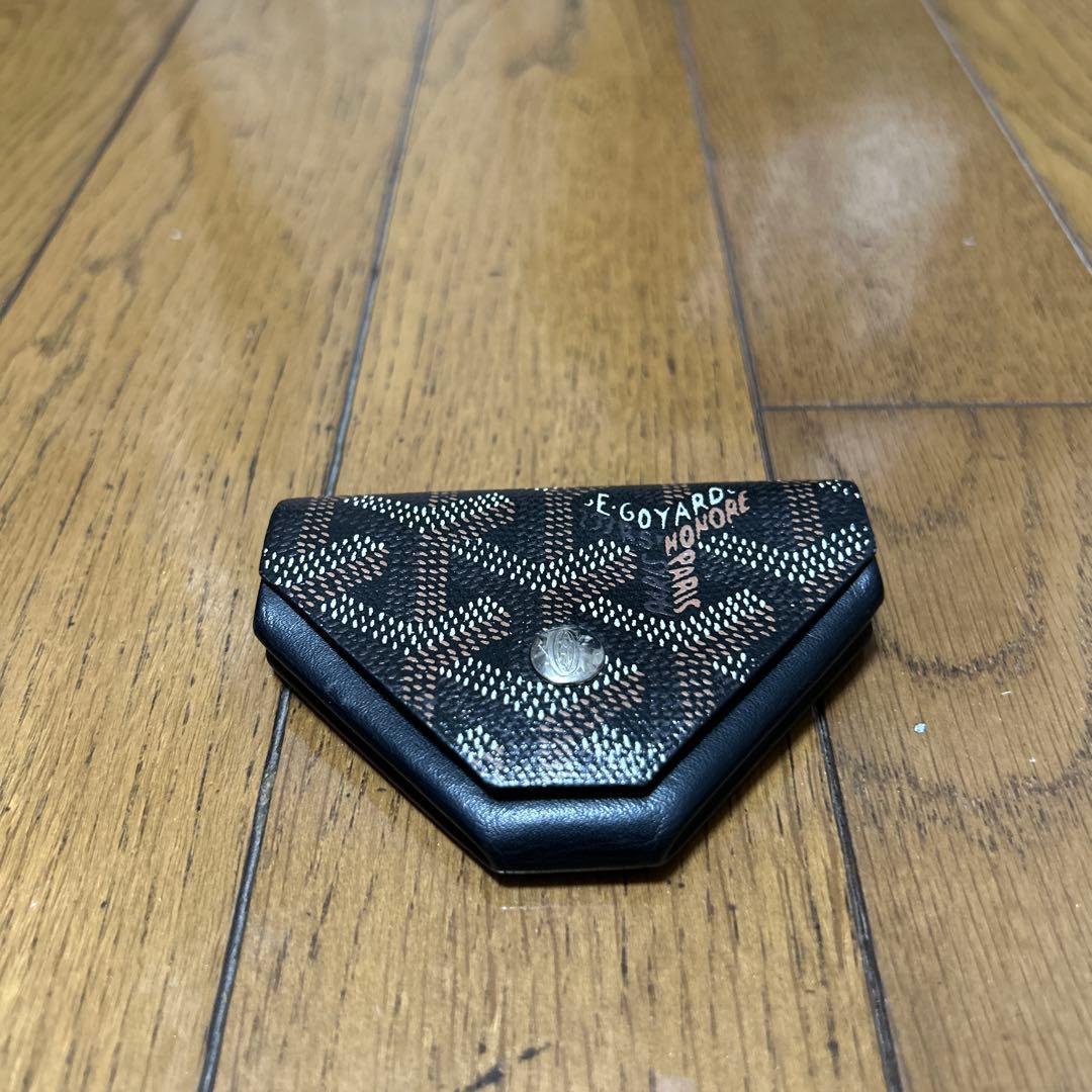 ゴヤール ケース　茶黒　美品【廃盤】