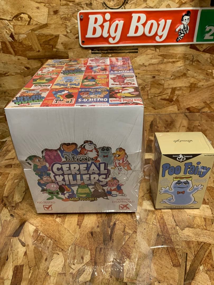 ロンイングリッシュ Cereal Killers & Poo Fairy セット Artwork “Cereal killers set” from Ron English - Dope! Gallery