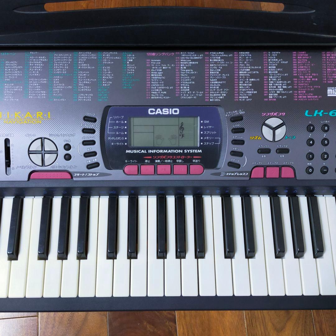 CASIO LK-60 電子キーボード・電子ピアノ - メルカリ