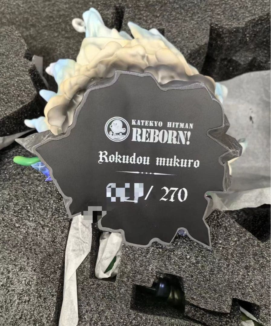 家庭教師ヒットマンREBORN! 六道骸 ガレージキット ガレキ スタチュー