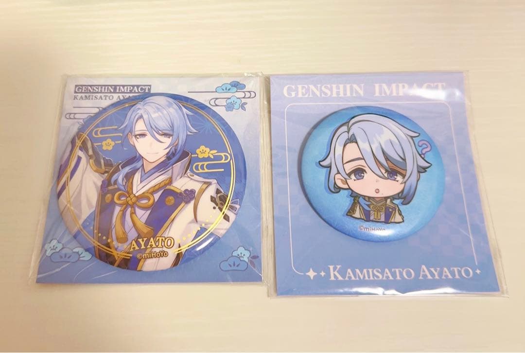 原神 神里綾人 缶バッジ - メルカリ